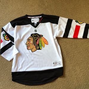 Boys hockey jersey- blackhawks
